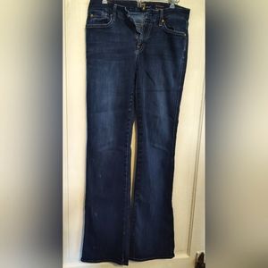 7 for All Mankind Kimmie low rise bootcut Jean in medium indigo wash